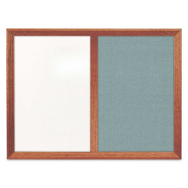 Enclosed Corkboard, 1 Door, 18"x24", 4" Fra